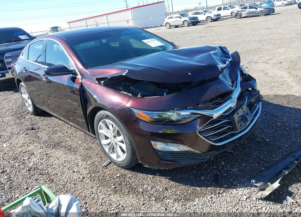 2021 CHEVROLET MALIBU FWD LT VIN: 1G1ZD5ST0MF003427