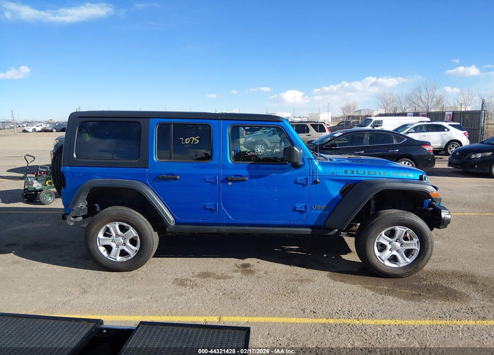 2021 JEEP WRANGLER 4XE UNLIMITED RUBICON 4X4 VIN: 1C4JJXR69MW758486