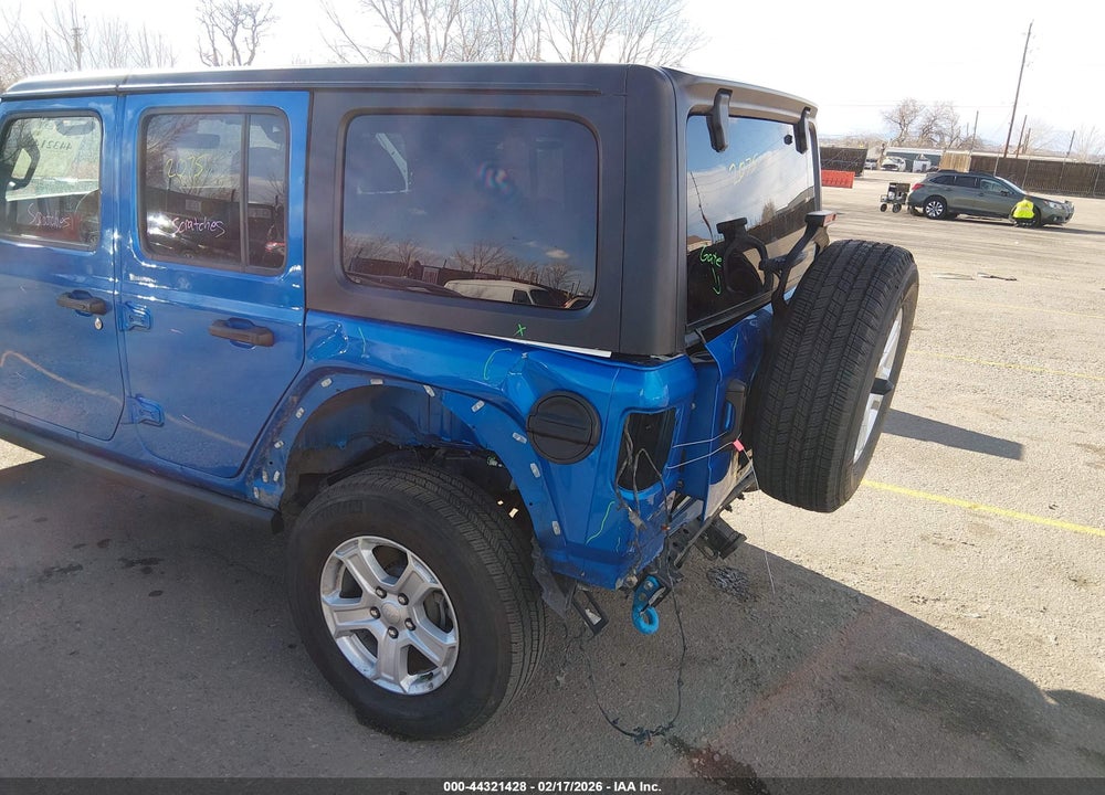2021 JEEP WRANGLER 4XE UNLIMITED RUBICON 4X4 VIN: 1C4JJXR69MW758486
