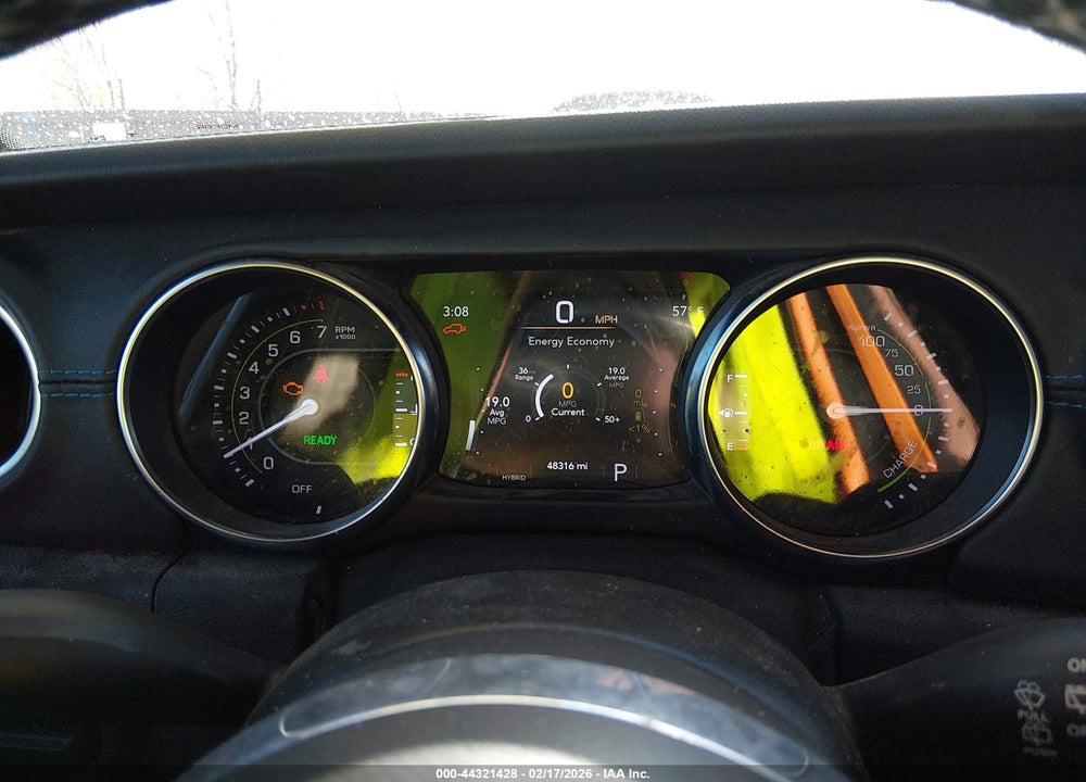 2021 JEEP WRANGLER 4XE UNLIMITED RUBICON 4X4 VIN: 1C4JJXR69MW758486