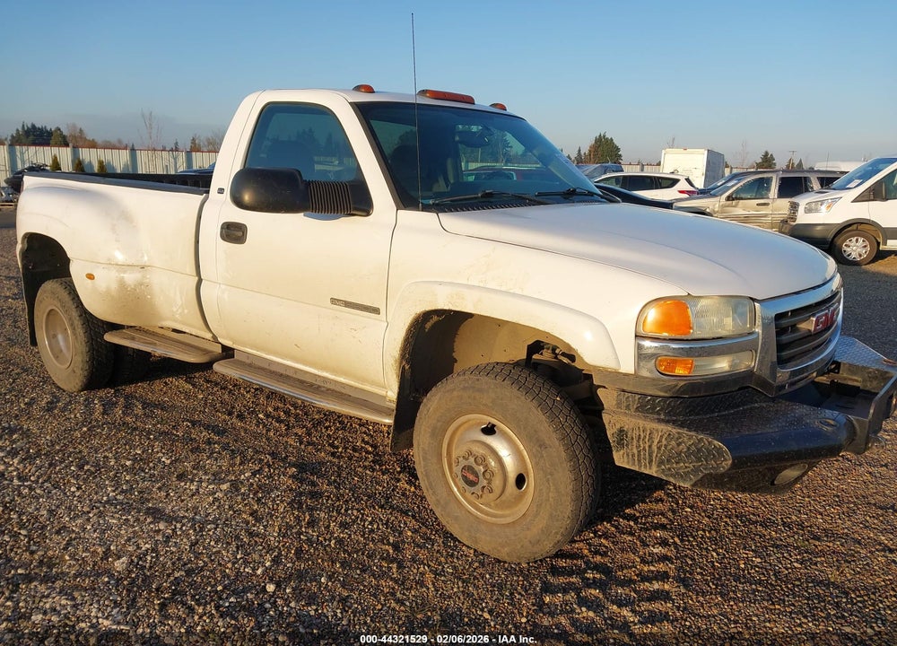 2004 GMC SIERRA 3500 SLE VIN: 1GTJK34G94E145070