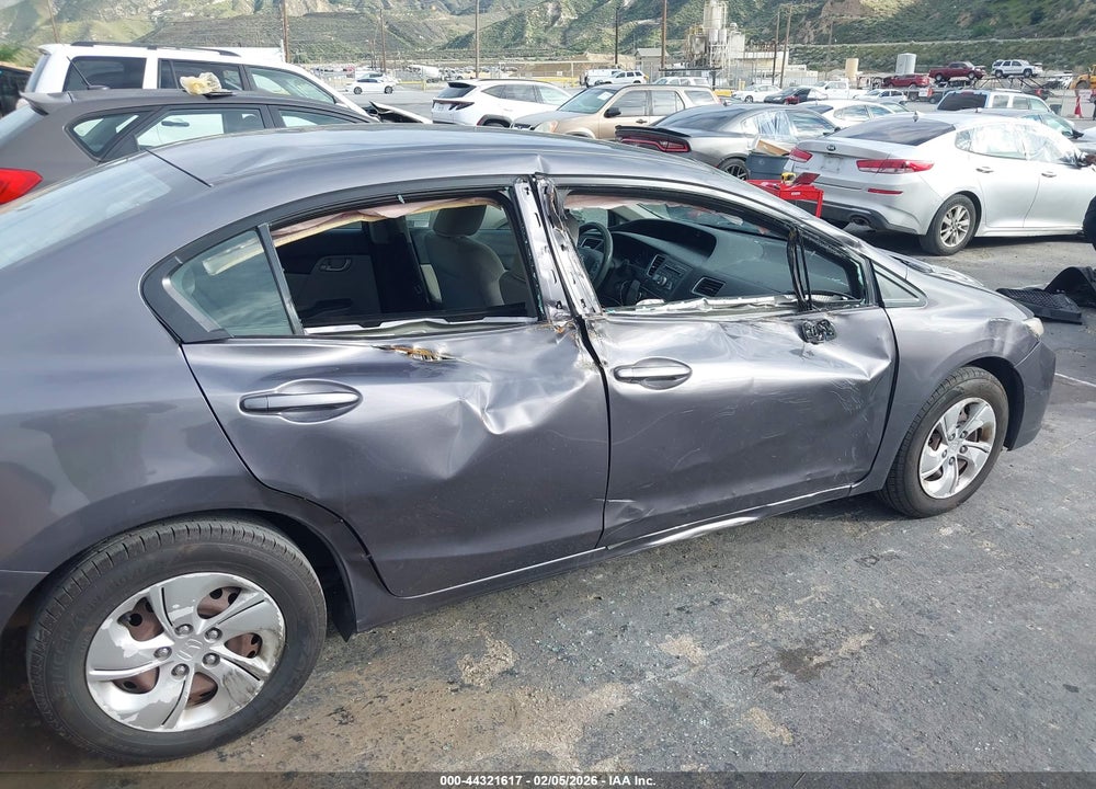 2014 HONDA CIVIC LX VIN: 19XFB2F53EE259311
