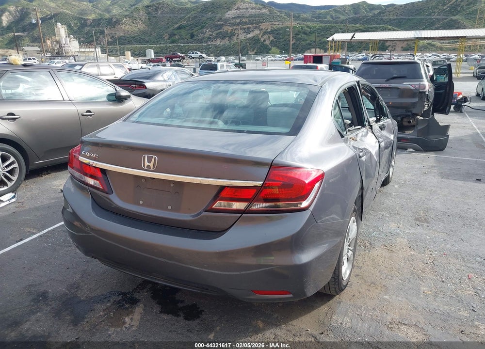 2014 HONDA CIVIC LX VIN: 19XFB2F53EE259311