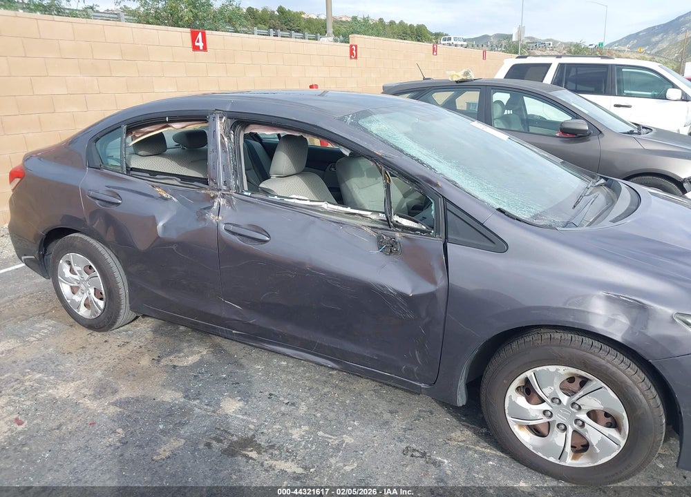 2014 HONDA CIVIC LX VIN: 19XFB2F53EE259311