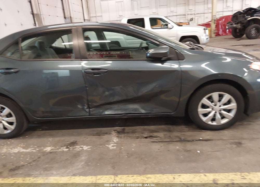2015 TOYOTA COROLLA LE VIN: 2T1BURHE5FC342009