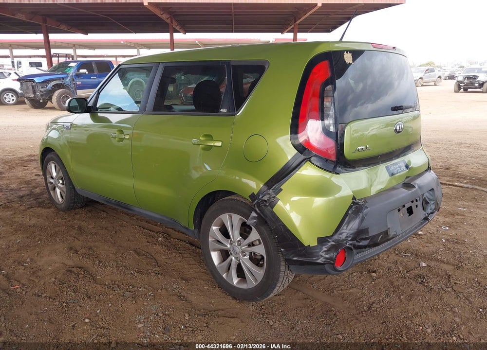 2015 KIA SOUL + VIN: KNDJP3A55F7780279