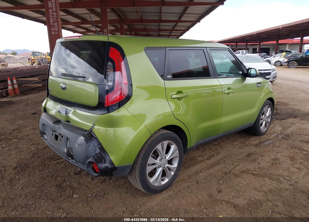 2015 KIA SOUL + VIN: KNDJP3A55F7780279