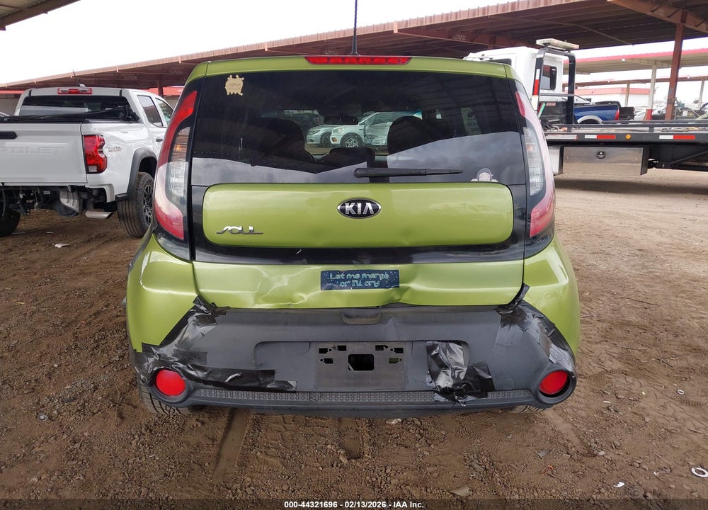 2015 KIA SOUL + VIN: KNDJP3A55F7780279
