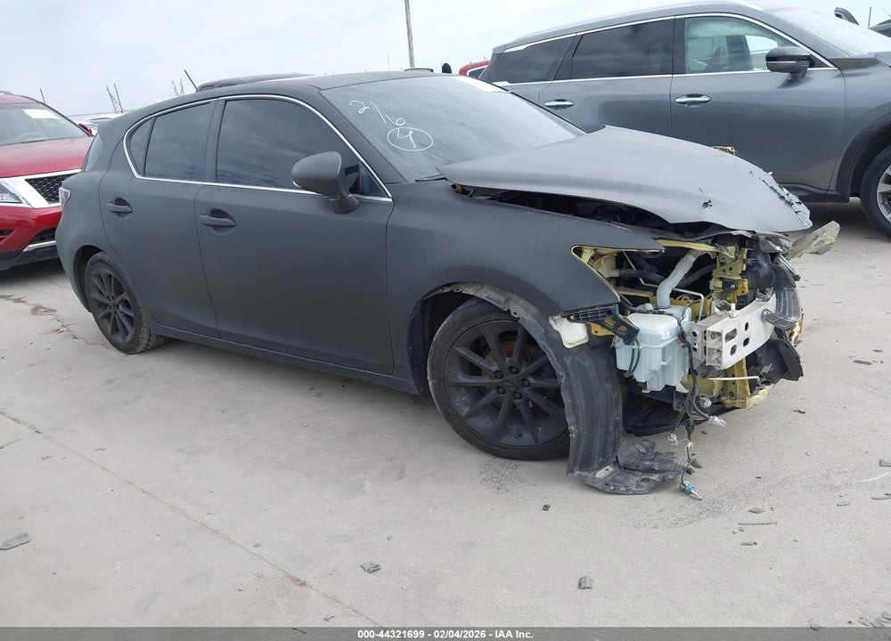 2011 LEXUS CT 200H PREMIUM VIN: JTHKD5BH8B2028339