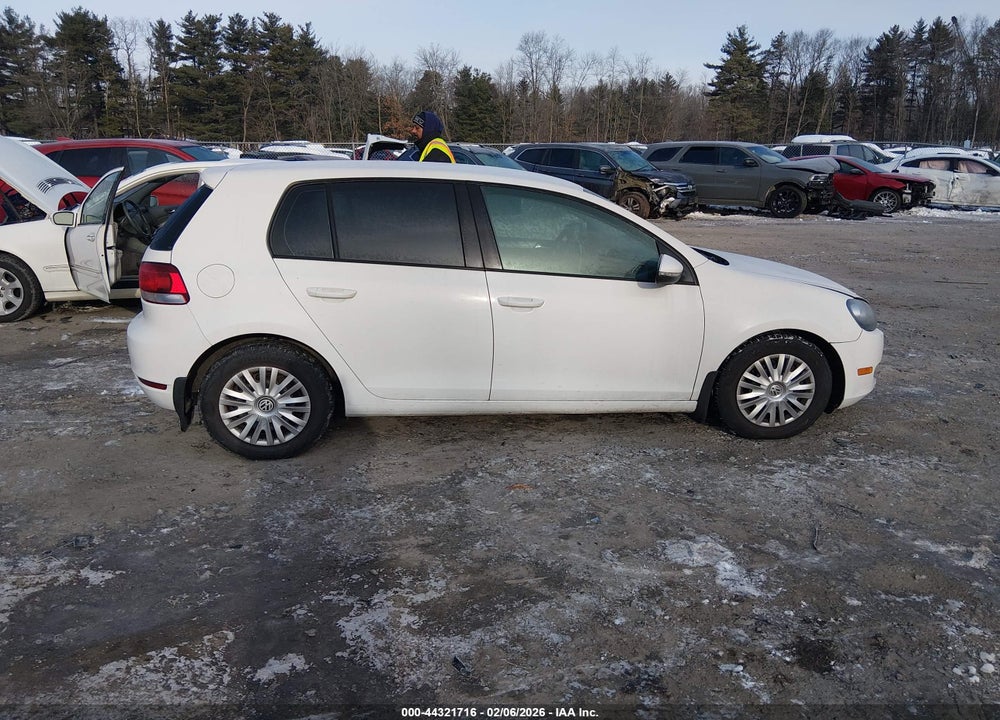 2012 VOLKSWAGEN GOLF 2.5L 4-DOOR VIN: WVWDB7AJ8CW235887