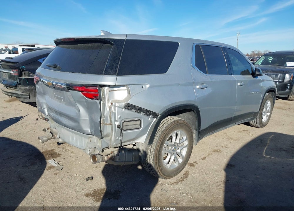 2022 CHEVROLET TRAVERSE FWD LS VIN: 1GNERFKWXNJ158774