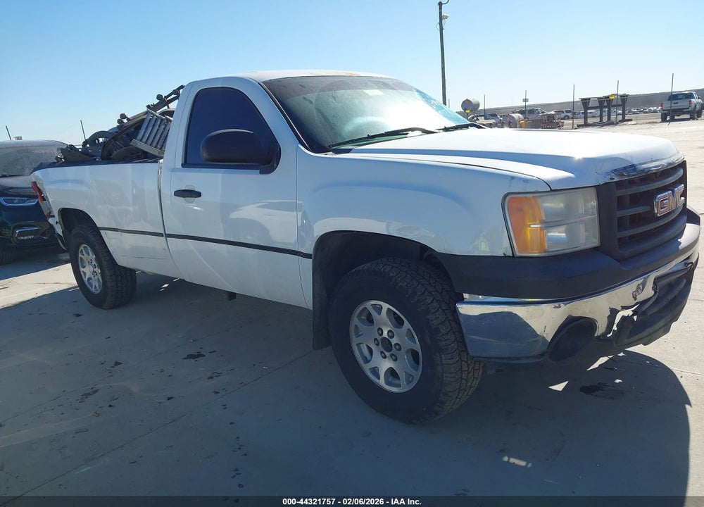 2011 GMC SIERRA 1500 WORK TRUCK VIN: 1GTN1TEX0BZ454371