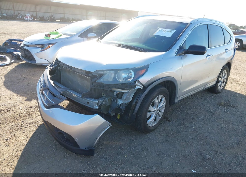 2013 HONDA CR-V EX-L VIN: 2HKRM4H72DH622936