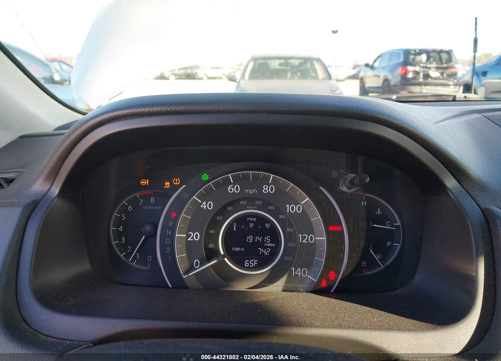 2013 HONDA CR-V EX-L VIN: 2HKRM4H72DH622936