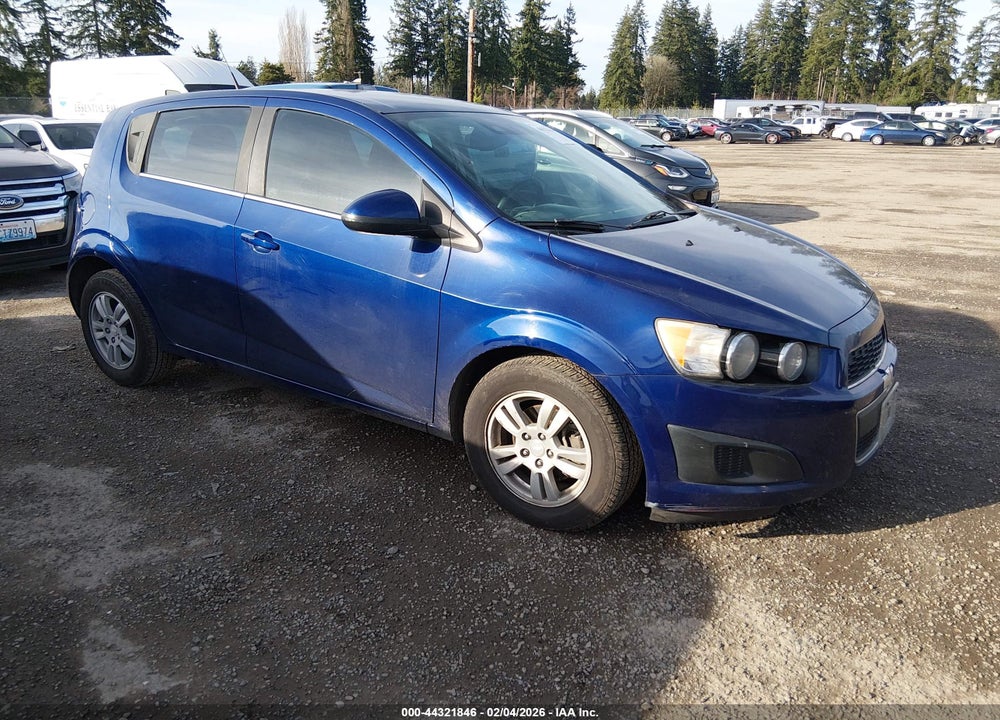 2014 CHEVROLET SONIC LT AUTO VIN: 1G1JC6SH0E4153620