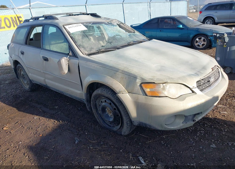 2006 SUBARU OUTBACK 2.5I VIN: 4S4BP61C367361833