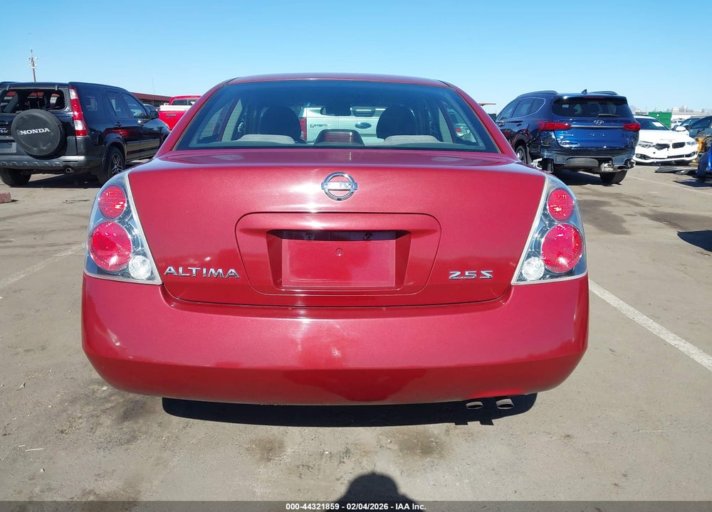 2005 NISSAN ALTIMA 2.5 S VIN: 1N4AL11D05C301785