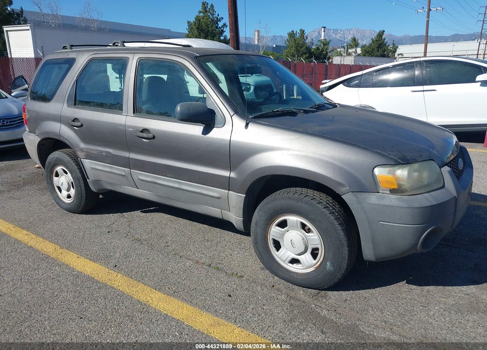 2006 FORD ESCAPE XLS/XLS MANUAL VIN: 1FMYU02Z36KB48767