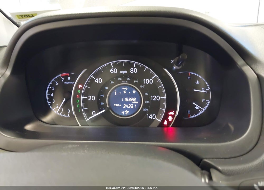 2014 HONDA CR-V EX-L VIN: 2HKRM4H77EH624103