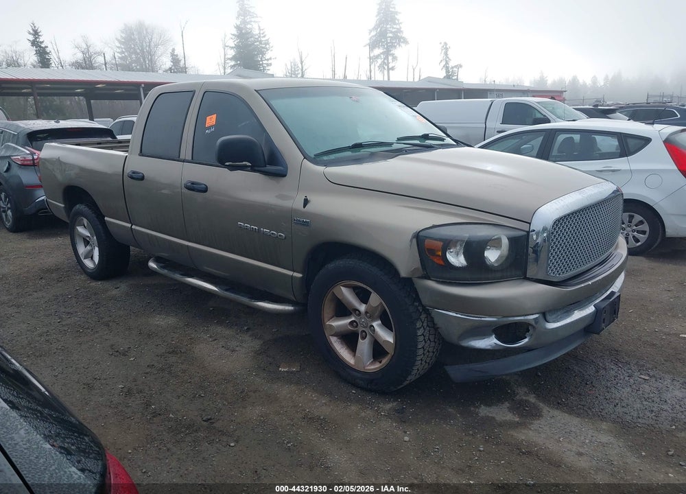 2007 DODGE RAM 1500 SLT VIN: 1D7HA18247J605659
