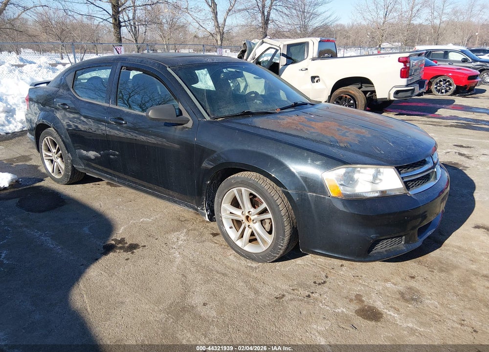 2013 DODGE AVENGER SE V6 VIN: 1C3CDZAG3DN717488