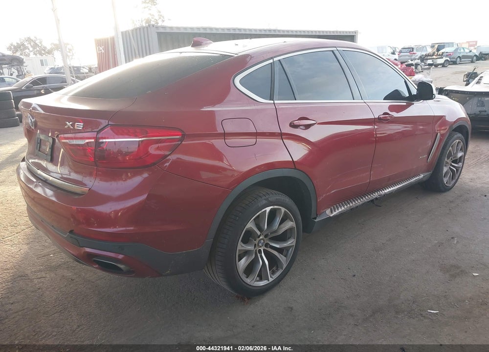 2015 BMW X6 XDRIVE50I VIN: 5UXKU6C53F0F93726
