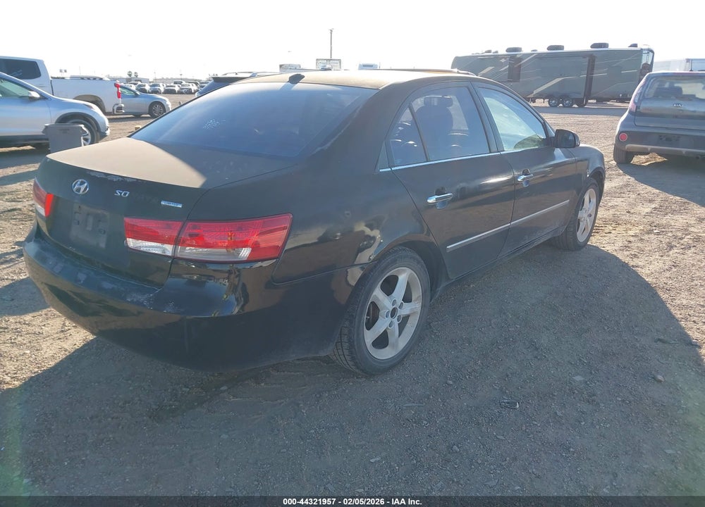 2008 HYUNDAI SONATA LIMITED/SE VIN: 5NPEU46C48H354086