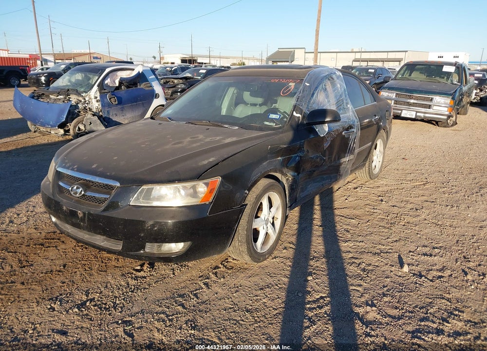 2008 HYUNDAI SONATA LIMITED/SE VIN: 5NPEU46C48H354086