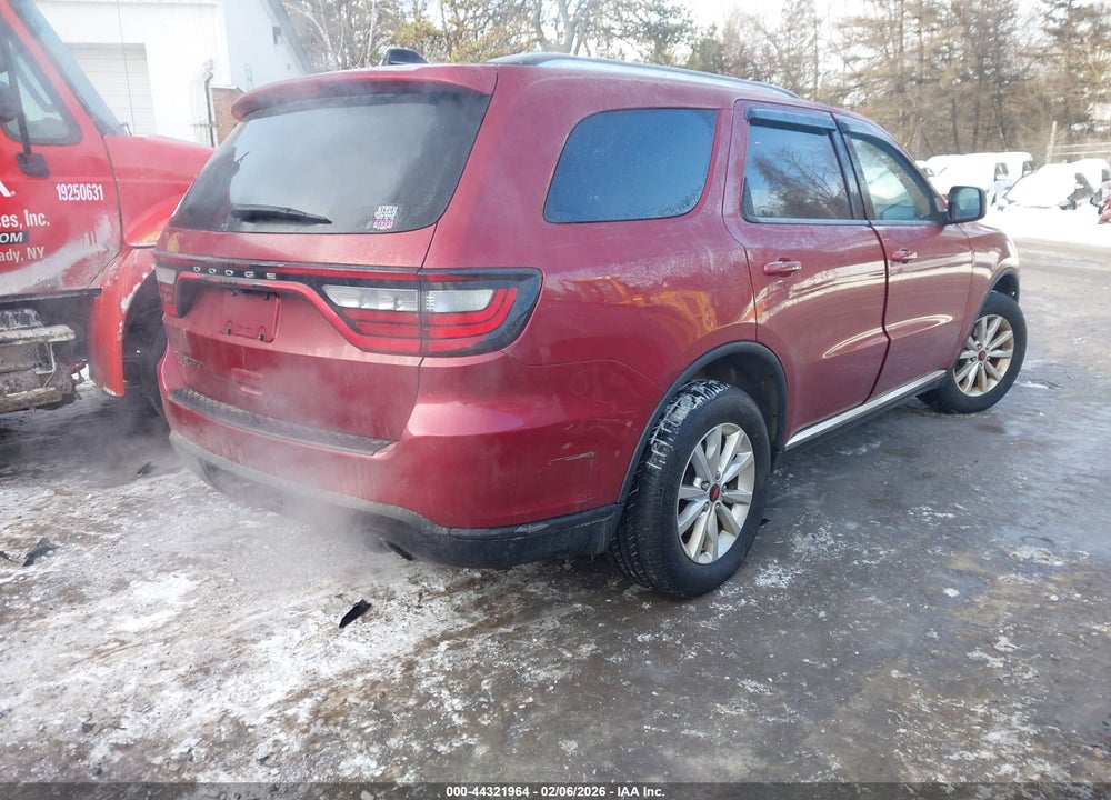 2014 DODGE DURANGO SXT VIN: 1C4RDJAG5EC562866
