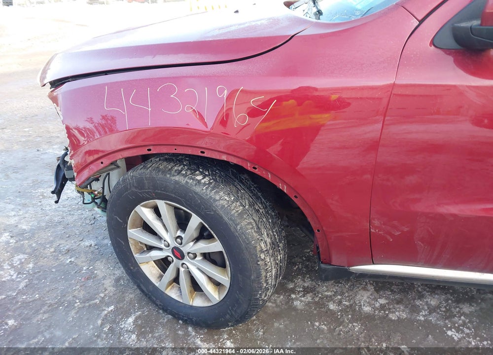 2014 DODGE DURANGO SXT VIN: 1C4RDJAG5EC562866