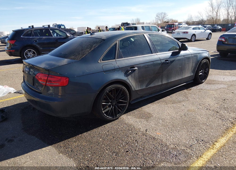 2009 AUDI A4 2.0T PREMIUM VIN: WAULF78K89N053715