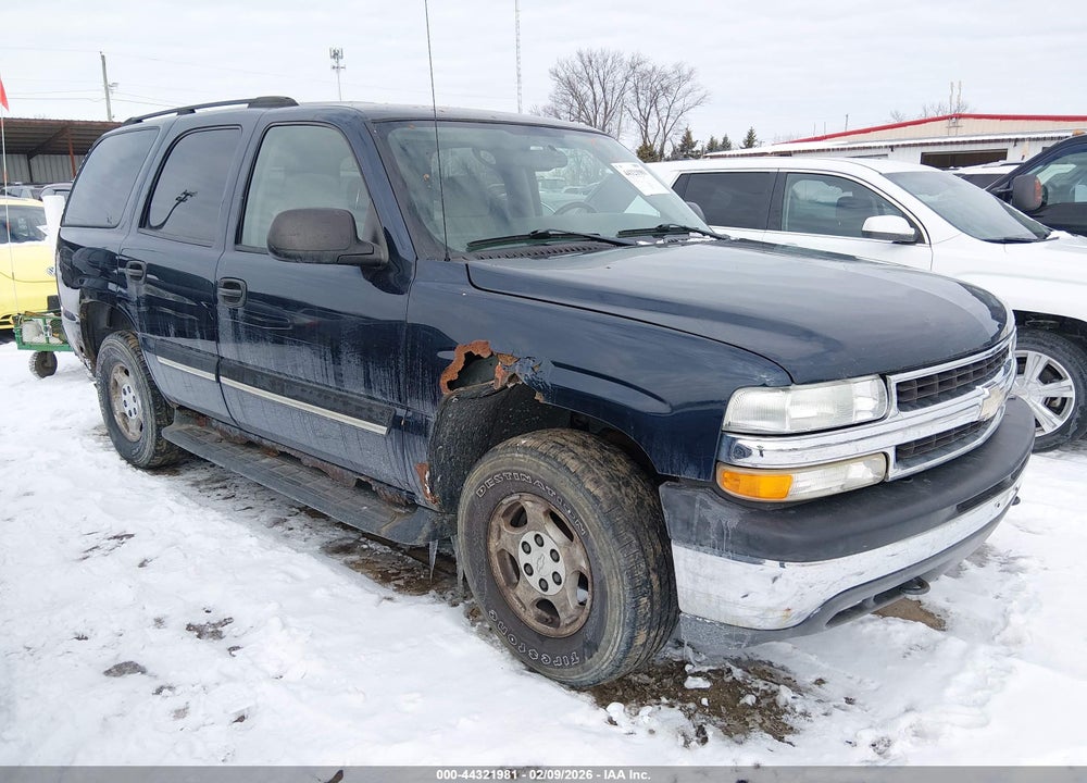 2004 CHEVROLET TAHOE LS VIN: 1GNEK13Z94J319209