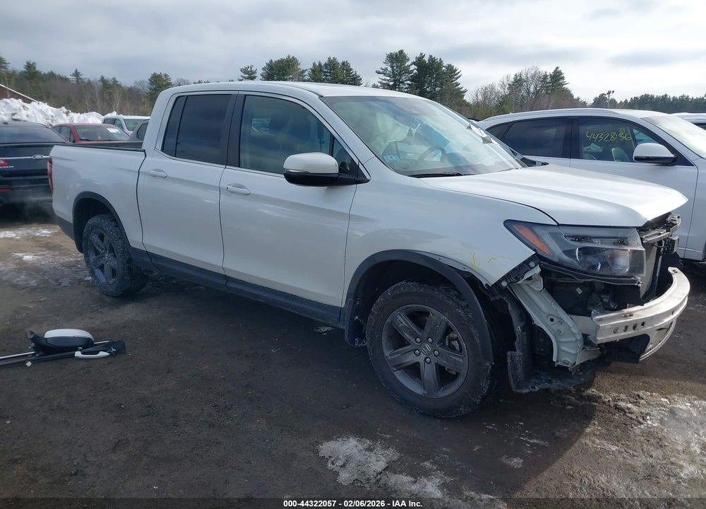 2022 HONDA RIDGELINE RTL VIN: 5FPYK3F59NB032138