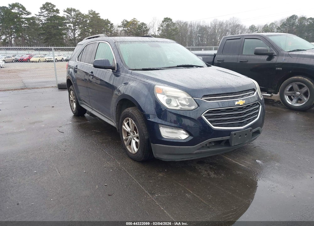 2016 CHEVROLET EQUINOX LT VIN: 2GNALCEK6G6230397
