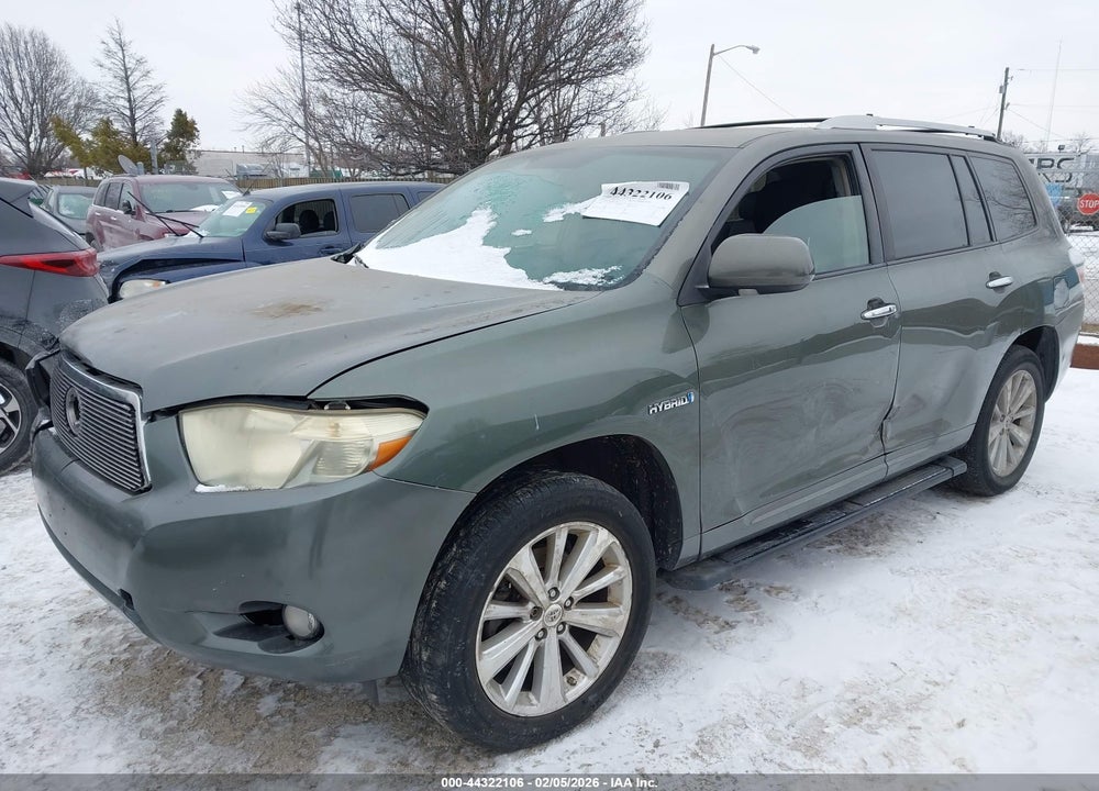 2008 TOYOTA HIGHLANDER HYBRID LIMITED VIN: JTEEW44A282017487