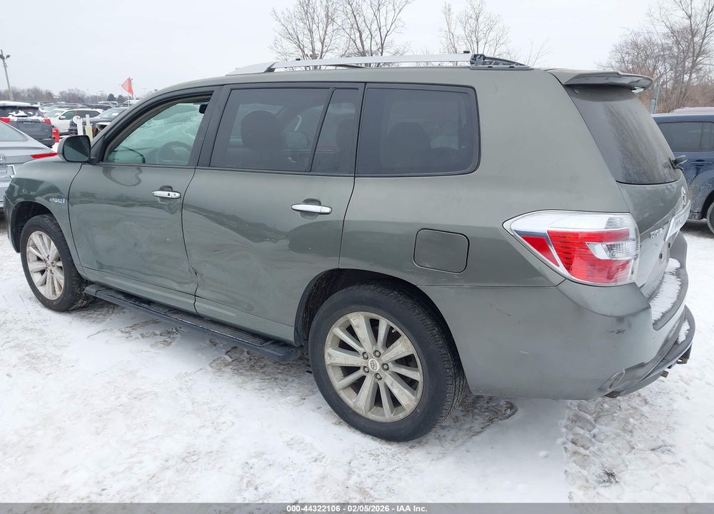 2008 TOYOTA HIGHLANDER HYBRID LIMITED VIN: JTEEW44A282017487