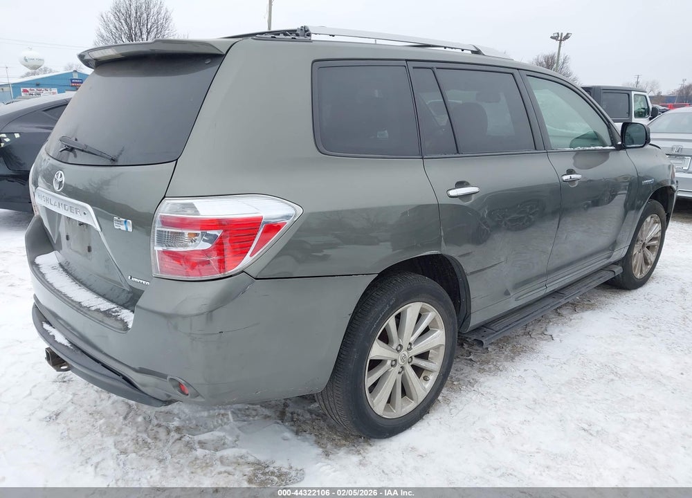 2008 TOYOTA HIGHLANDER HYBRID LIMITED VIN: JTEEW44A282017487