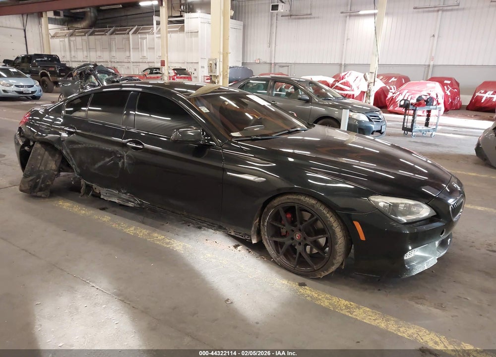 2015 BMW 640I GRAN COUPE VIN: WBA6A0C54FD317969
