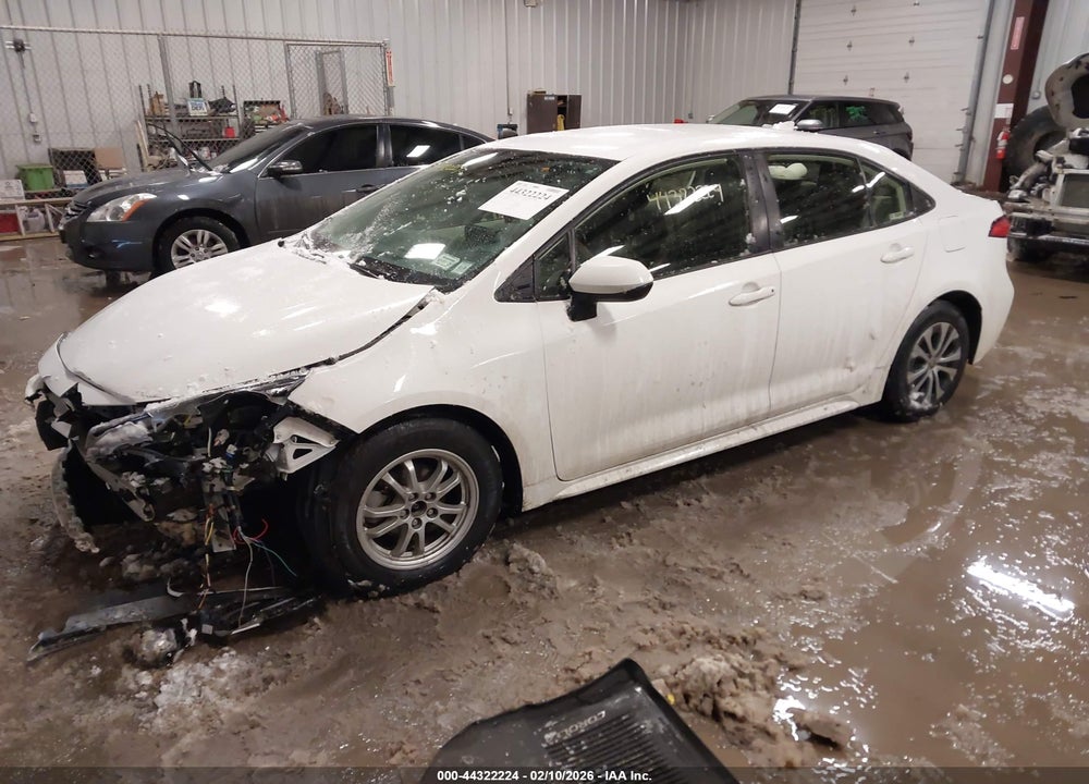 2021 TOYOTA COROLLA HYBRID LE VIN: JTDEAMDE6MJ012704