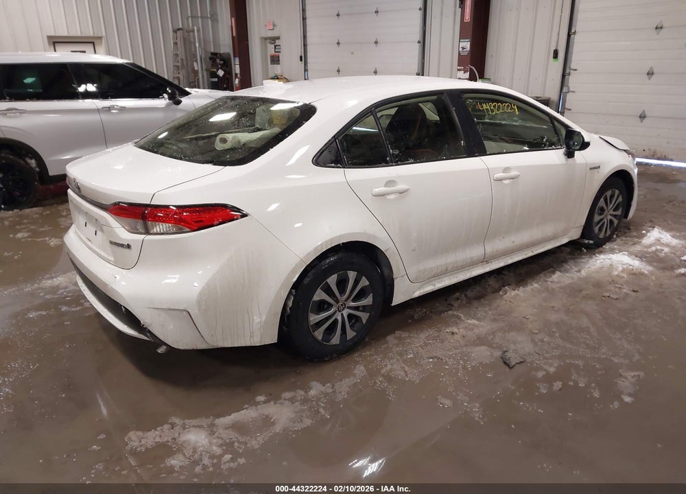 2021 TOYOTA COROLLA HYBRID LE VIN: JTDEAMDE6MJ012704