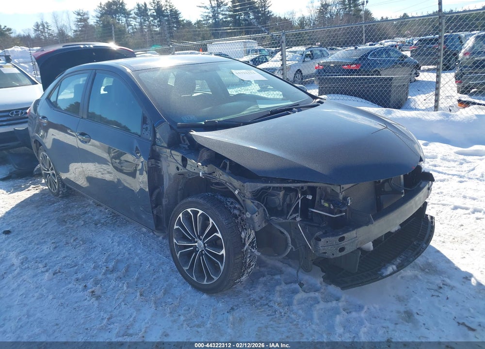 2015 TOYOTA COROLLA S PLUS VIN: 2T1BURHE5FC355374