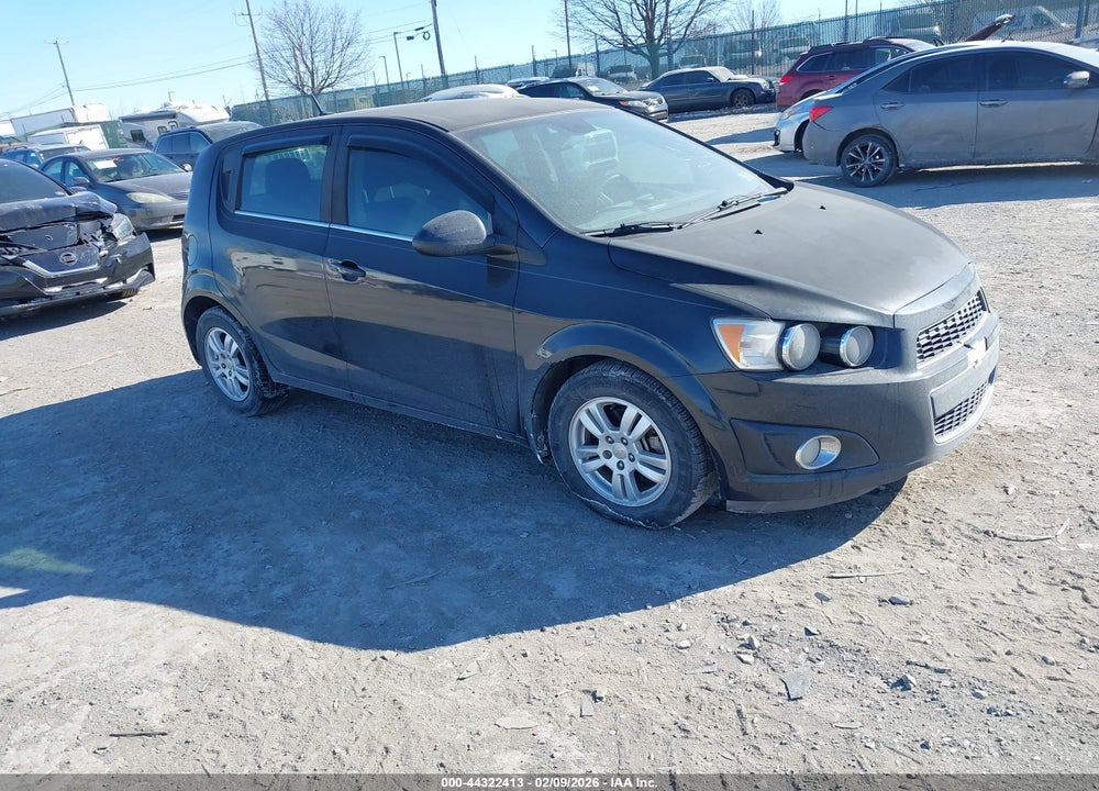 2013 CHEVROLET SONIC LT AUTO VIN: 1G1JC6SHXD4150206