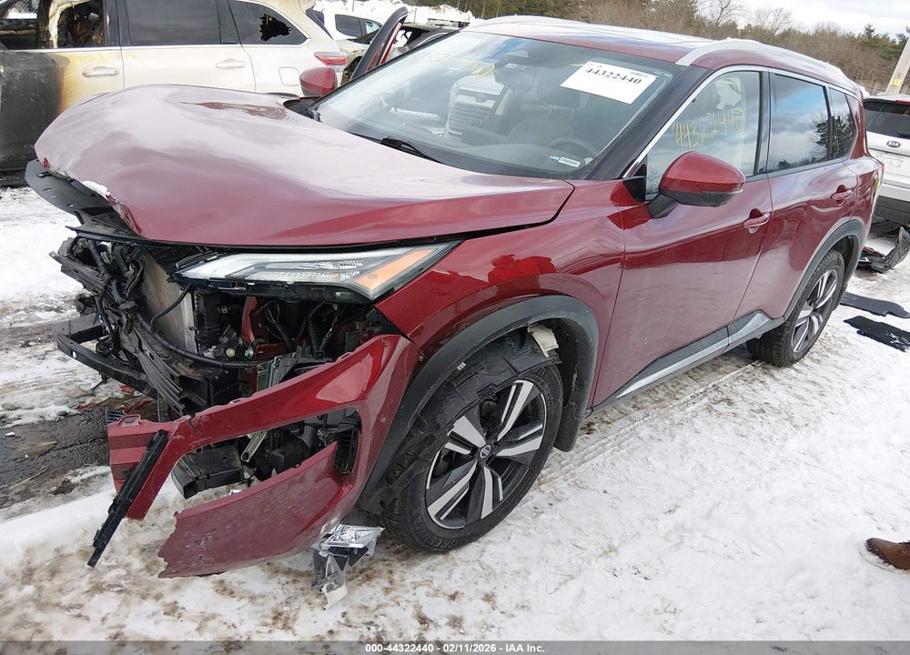 2021 NISSAN ROGUE SL INTELLIGENT AWD VIN: JN8AT3CB4MW240234