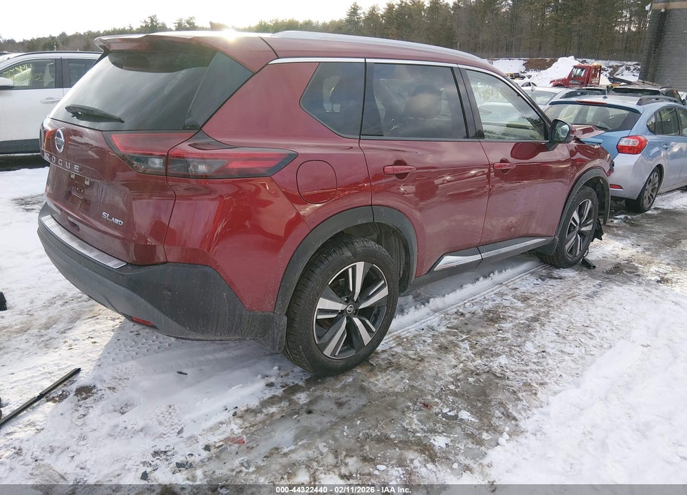 2021 NISSAN ROGUE SL INTELLIGENT AWD VIN: JN8AT3CB4MW240234