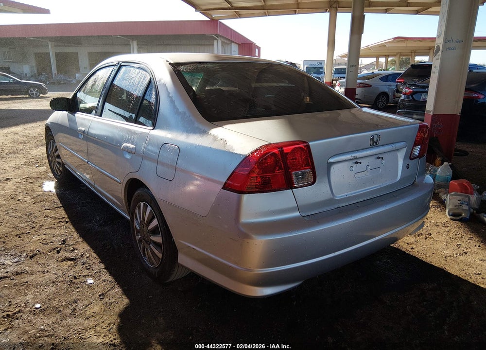 2005 HONDA CIVIC LX VIN: 2HGES16505H622496