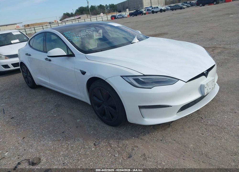 2021 TESLA MODEL S LONG RANGE DUAL MOTOR ALL-WHEEL DRIVE VIN: 5YJSA1E5XMF440377