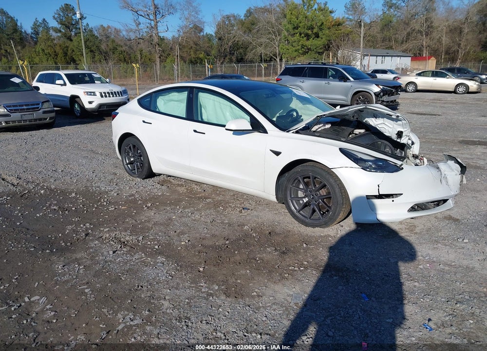 2021 TESLA MODEL 3 LONG RANGE DUAL MOTOR ALL-WHEEL DRIVE VIN: 5YJ3E1EB1MF990193