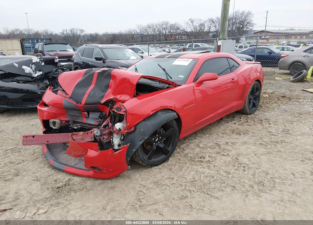2014 CHEVROLET CAMARO 2LT VIN: 2G1FC1E33E9256102