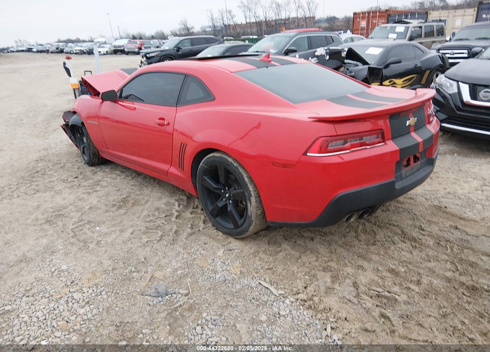 2014 CHEVROLET CAMARO 2LT VIN: 2G1FC1E33E9256102