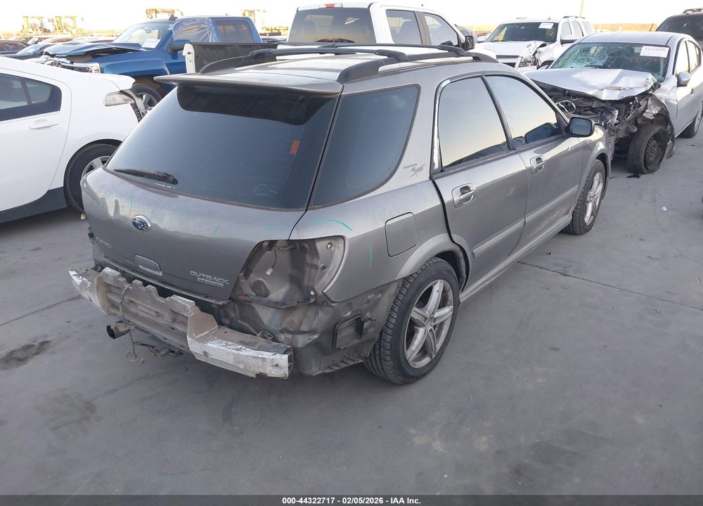 2006 SUBARU IMPREZA OUTBACK SPORT VIN: JF1GG68696H819787